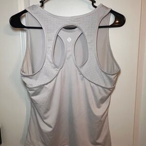 lululemon athletica Gray Tank Top